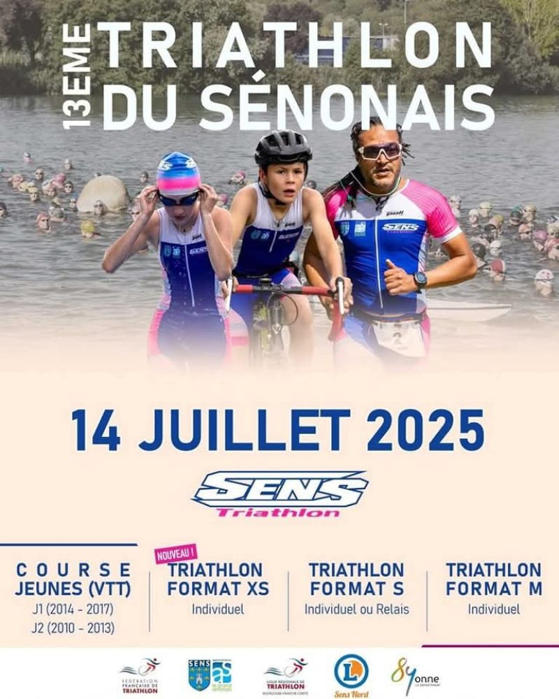 13e Triathlon du Sénonais